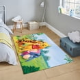 thumbnail image 5 of LaModaHome Non-Slip Rug Winnie The Pooh Rug: Ideal Kids Nursery Room Floor Decor Washable Mat Child Stain Resistant Living Room Kitchen Carpet - Size: 4,9X3,3ft(150X100cm), 5 of 5
