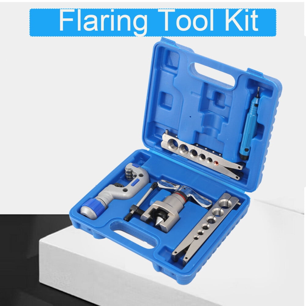 TABODD Manual Flaring Tool Kit For 1/4"-3/4" 6-19mm Alu/Soft Copper Pipe Flare Tool Kit