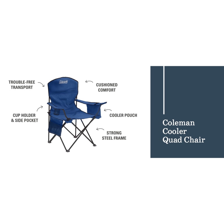 Coleman Camping Chair With Built-In 4-Can Cooler photo 8