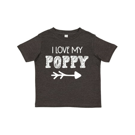 

Inktastic I Love My Poppy Arrow Gift Toddler Boy or Toddler Girl T-Shirt