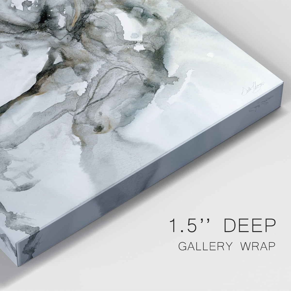 Marble Harmony Premium Gallery Wrapped Canvas - Ready to Hang