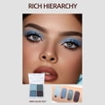 thumbnail image 1 of Four-color Eye Shadow Pearlescent Matte Fine Shim Smoothly Color And Non-flying Powder Eye Shadow, 1 of 3
