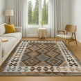thumbnail image 7 of Addison Rugs Mayfield Premium Machine Washable Transitional Tribal Copper Rectangle Rug, 3' x 5', 7 of 7