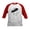 Red/White, variant on CafePress - Raining Bats Kids Baseball T Shirt - Kids Cotton Baseball Jersey, 3/4 Sleeve Shirt