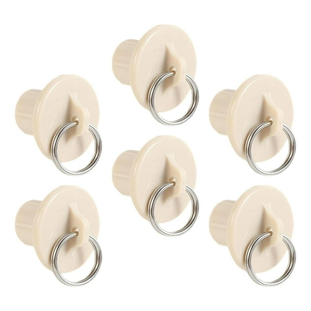 6 piezas de extremo para persianas enrollables exteriores, reemplazo, anillos de tiro resistentes a la intemperie para Beige