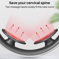thumbnail image 3 of Masajeador de cuello inteligente para aliviar el dolor muscular Cervical, instrumento de fisioterapia Cervical con recarga multifunción, Protector de cuello, 3 of 14