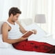 thumbnail image 5 of Fotbe Spiders On The Web And Space Pantalones de Pijama para Hombre, Pantalones de Dormir, Pantalones de Casa con Cintura Ajustable y Bolsillos-Small, 5 of 6