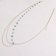 thumbnail image 3 of Waist Chain Multi Circle Faux Turquoises Jewelry Bohemian Adjustable for Daily Wear, 3 of 8