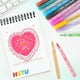 thumbnail image 4 of Rotuladores con purpurina HOTU, 12 colores brillantes, tinta a base de agua, 4 of 5
