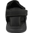 thumbnail image 4 of Men's Nunn Bush Rio Vista Fisherman Sandal Black Leather 8 W, 4 of 6