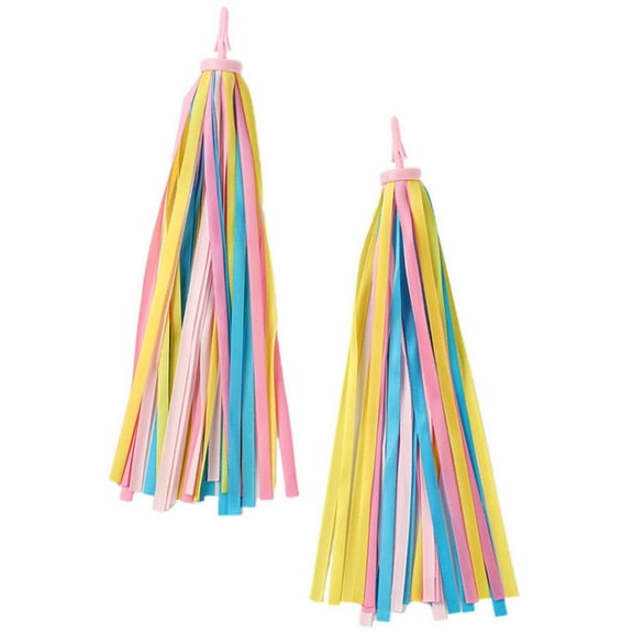2lots Bicycles Ribbon Grip Bright Handlebar Ribbons Bike Handlebar Streamers for Baby Carriers and Accessories
