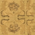 thumbnail image 1 of Ahgly Company Indoor Square Oriental Brown Modern Area Rugs, 4' Square, 1 of 4