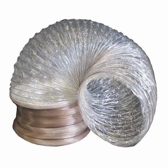 Omnitec Flexible Duct 10 dia.,Mylar,25 ft. L OAD10