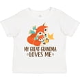 thumbnail image 3 of Inktastic My Great Grandma Loves Me Fox Boys or Girls Toddler T-Shirt, 3 of 5