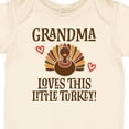 thumbnail image 4 of Inktastic Thanksgiving Grandma Little Turkey Boys or Girls Baby Bodysuit, 4 of 5