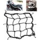 thumbnail image 2 of Bolsa de almacenamiento de malla para casco de motocicleta de 30x30 cm, bolsa de malla elástica para equipaje, 6 ganchos (1 Uds. - negro) JAMW Sencillez, 2 of 5