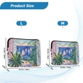 thumbnail image 4 of FORMRS 15-15.6 inch Laptop Sleeve Case Soft Carrying Quilted Computer Bag Cover, Boat Seaside, 4 of 7