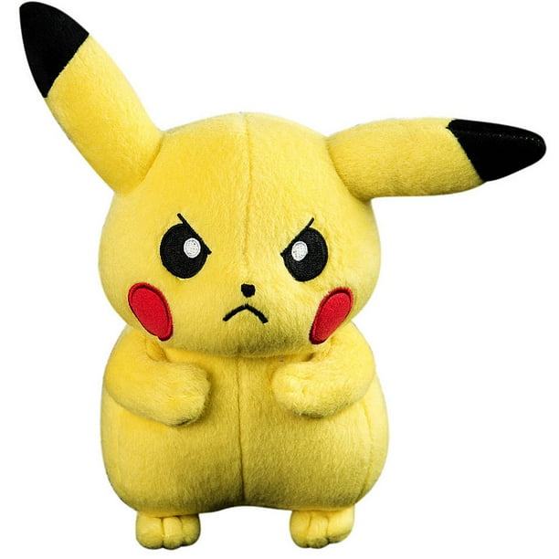 Pokemon Pikachu Plush Angry Face Walmart Com