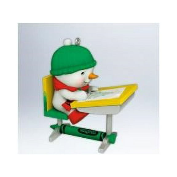QXI2644 A Colorful Christmas Picture Crayola 2012 Hallmark Keepsake Ornament
