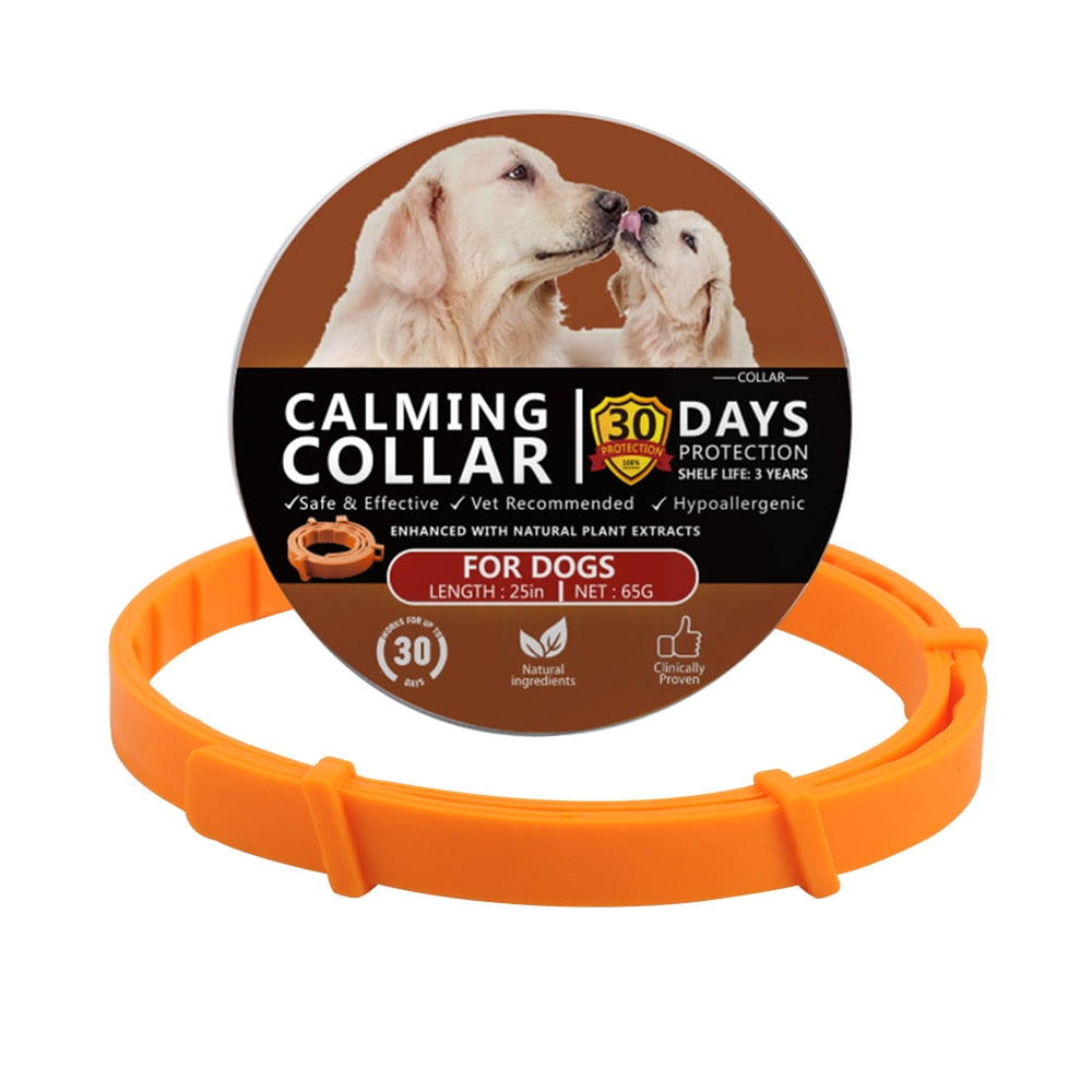 Calming Collar For Cats Dogs Adjustable Pheromone cat Collar Reduce Anxiety Pets Natural Material Calm Collar Pacify Kitten