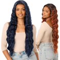 thumbnail image 1 of Yanonmyfd  Lace Front Wig - Melted Hairline - MH 124 (OFF BLACK 1B), 1 of 16