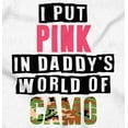 thumbnail image 2 of Pink in Daddy's World of Camo Hunter Bodysuit Jumper Girls Infant Baby Brisco Brands 6M, 2 of 6