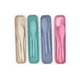 thumbnail image 1 of Set Cubiertos Portatiles De Fibra De Trigo Xtellar multicolor, 1 of 4