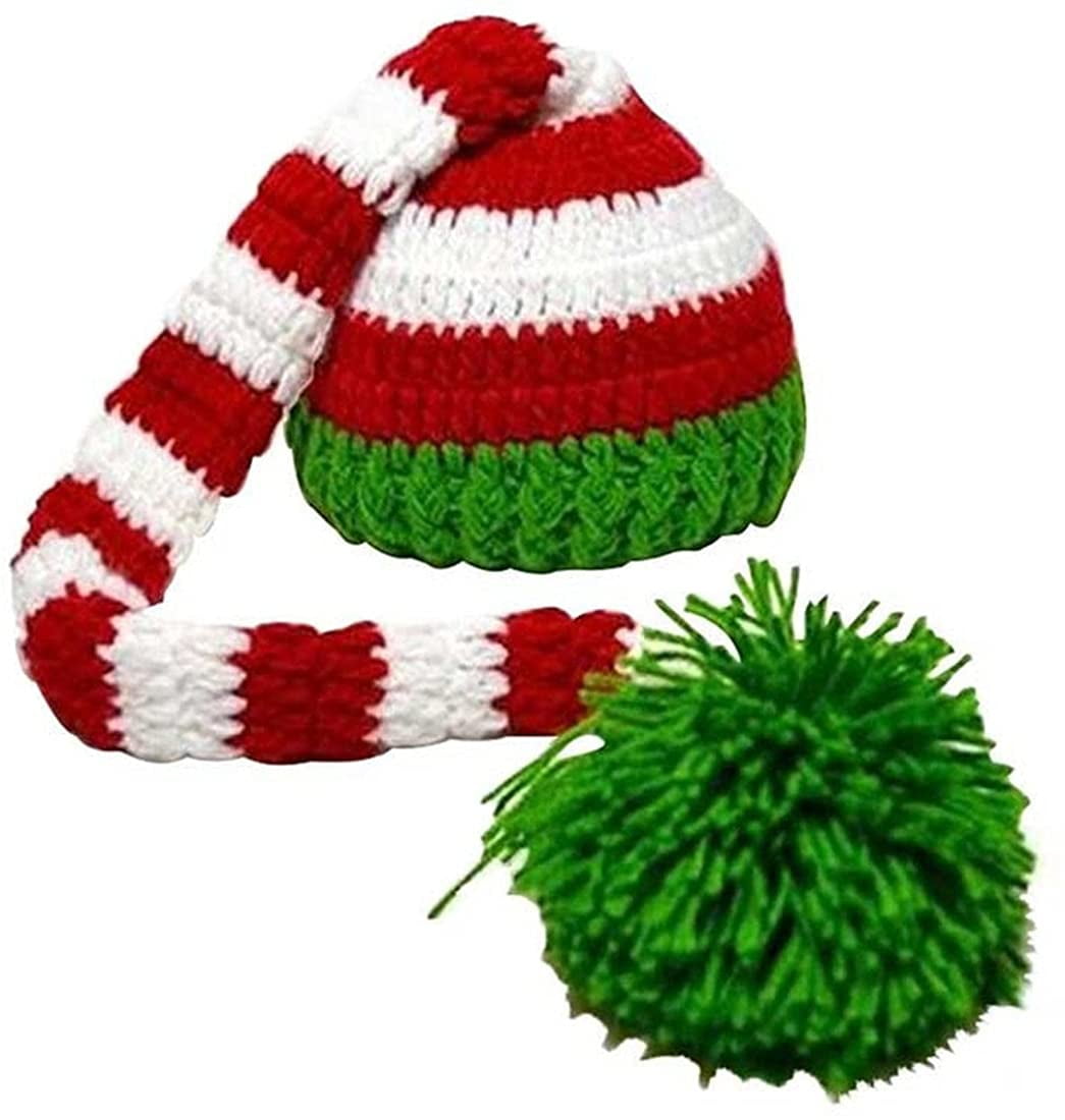Baby Christmas Elf Long Tail Crochet 