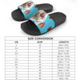 thumbnail image 2 of GZHJMY Stylish Slides for Women Men, Cat and Strawberry Collage Soft Flexible Slip-on Sandals Slippers, 2 of 7