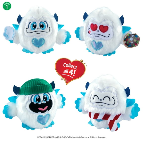 The Elf on the Shelf Santaverse SnoBiggie SnoBall Surprise – Mystery Plush Yeti Toy (1 of 4 Styles)