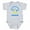 Heather Gray, variant on CafePress - Ukraine Flag Ukrainian Pride Peace Symbo Body Suit - Cute Infant Bodysuit Baby Romper - Size Newborn - 24 Months