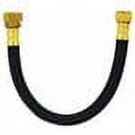 3/4 in. FIP x 7/8 in. O.D. Compression x 18 in. Polymer Braided Water Heater Connector (0.57 in. I.D.) 3/4 in. FIP x 7/8 in. O.D. Compression x 18 in. Polymer Braided Water Heater Connector (0.57 in. I.D.)