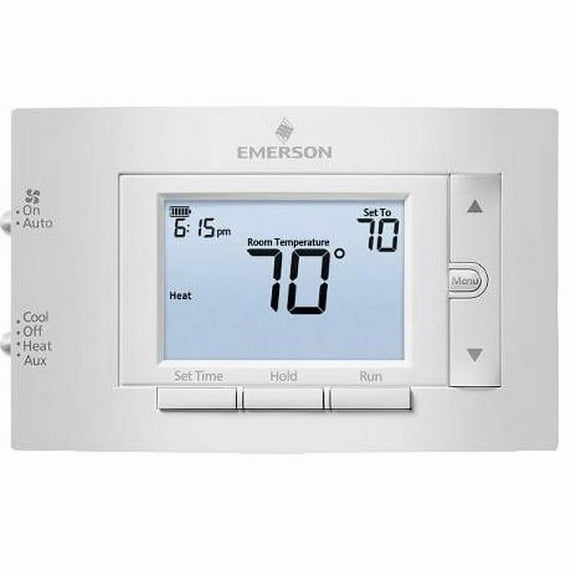 White-Rodgers 1F83H-21PR Emerson 4.5" Display Heat Pump Thermostat