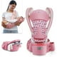 thumbnail image 1 of Cangurera Ergonómica 15 Posiciones 100% Algodón para Bebé Rosa Flores, 1 of 4