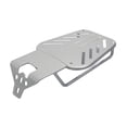 thumbnail image 3 of Soporte trasero para bicicleta eléctrica, soporte trasero, placa base de montaje extendida Plata, 3 of 9