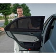 thumbnail image 1 of Parasol para coche, protector solar, aislamiento térmico, mosquitera para ventana de coche, privacidad para coche, cortina lateral para coche, 1 of 5