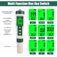 thumbnail image 4 of 10 in1 Digital LCD PH/TDS/EC/ORP/TEMP/SG/Salinity Water Quality Tester Meter Pen, 4 of 8