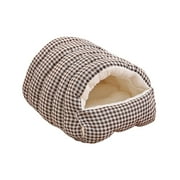 Washable Dog Bed Pet Bed Pet Villa Cats Bed Bed Removable Dog Bed Winter Warm Cats Bed Two Purpose Pet Nests Pet Mat Pet Beds for Cats