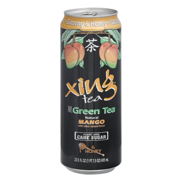 Xing Tea Natural Mango Ginseng & Honey Green Tea, 23.5 Fl. Oz