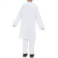 thumbnail image 3 of Penkiiy Trending Now: Boys Arabic Muslim Robe Set - Premium Cotton Prayer Thobe with Elastic Waist & Stylish Button Design for Daily Comfort, 3 of 8