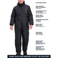thumbnail image 4 of RefrigiWear Men's Iron-Tuff® Coveralls with Hood, 4 of 7