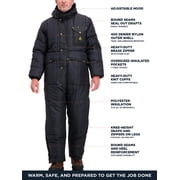 RefrigiWear Men's Iron-Tuff® Coveralls with Hood