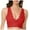 Red, variant on Lace Bra for Women,Bra Women Plus Size Lace Back Wrap V Neck Push Up for Supportive Fit,Sports Bras for Women,Z01 Red,3XL