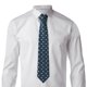 thumbnail image 5 of Fotbe Funny Sharks Corbata Clásica para Hombre con Estampado – Corbata de Seda Jacquard Tejida, para Negocios, Bodas y Eventos Formales, 5 of 7