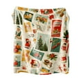 thumbnail image 2 of LSLJS Throw Blanket-Under $10 Christmas Decorations 40x28" Soft Warm Plush Blanket Winter Cozy Gifts Fleece Blanket for Couch Bed Festive Home Decor, 2 of 7