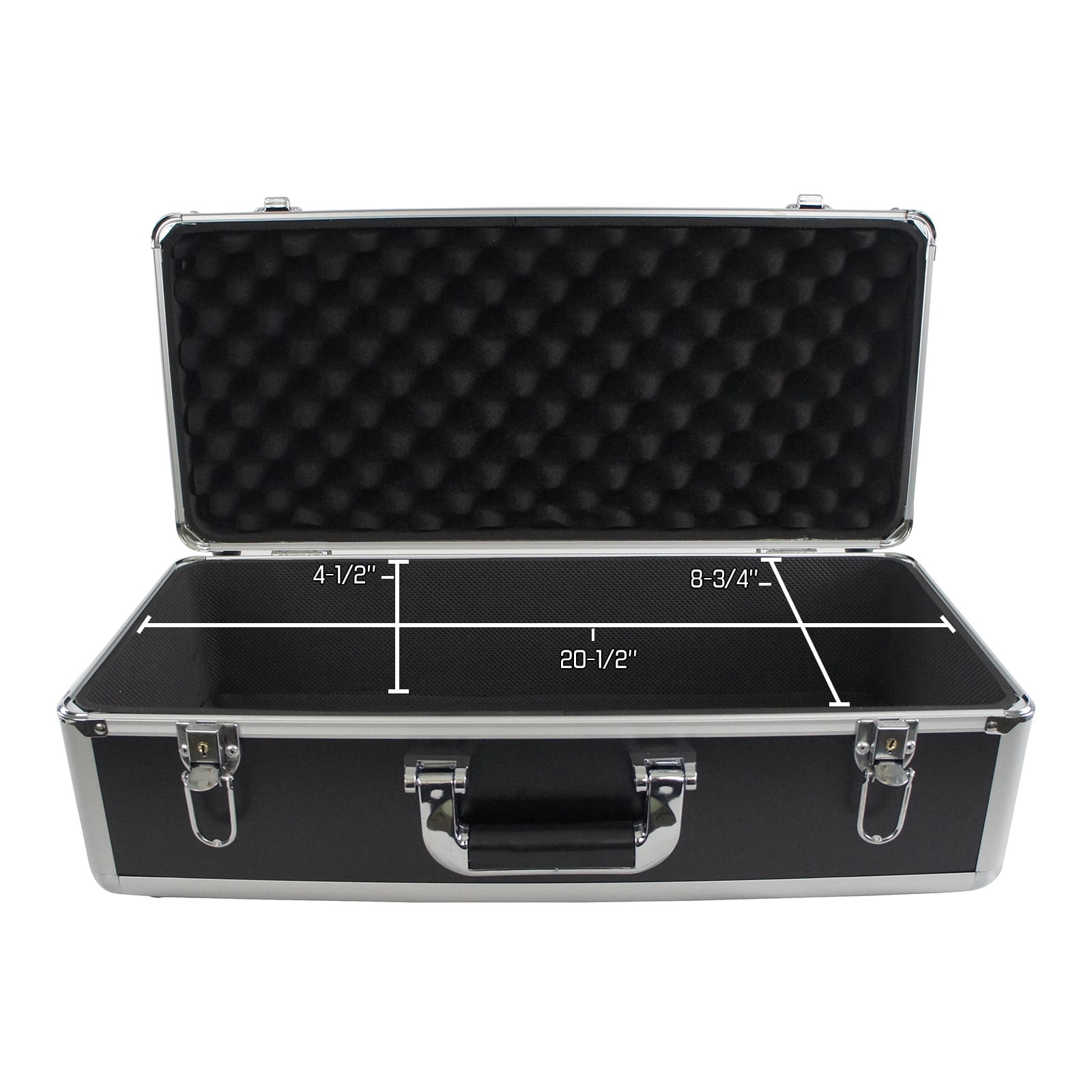 Harmony Cases HCPEDALS20-NH Custom Hard 20" Pedal Board Case With Foam Carpet