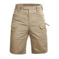 thumbnail image 1 of Leutsin Men's Shorts Classic Twill Relaxed Fit Work Wear Combat Safety Cargo Pants, 1 of 6