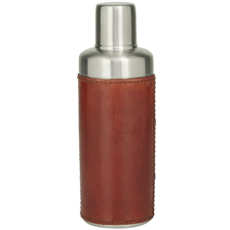 

The Novogratz 3 x 9 Red Stainless Steel Cocktail Shaker with Silver Lid 1-Piece