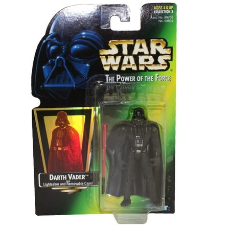 Star Wars - Power of the Force (POTF) - Action Figure - DARTH VADER (3.75 inch) *Holo Card