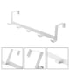 thumbnail image 5 of Ounissouiy Colgador de toallas sobre la puerta de alta calidad, 1 unidad, toallero montado en la puerta del baño del dormitorio de la cocina del Almacenamiento y organización del hogar blanco, 5 of 6